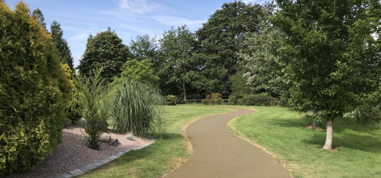 Park Footpath in NatraTex Cotswold Buff 1