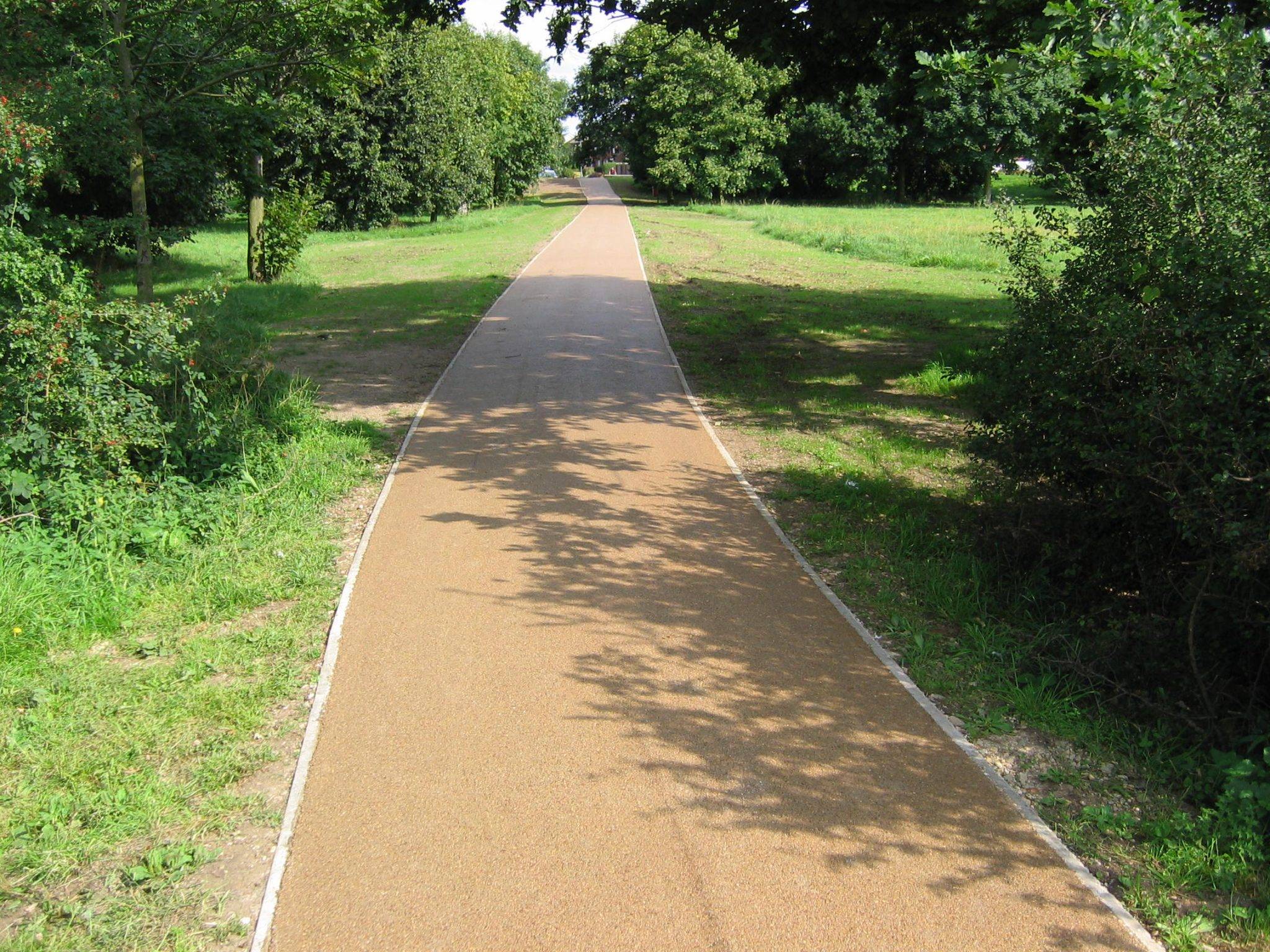 Park Footpaths Take a Pounding in the Summer Heatwave