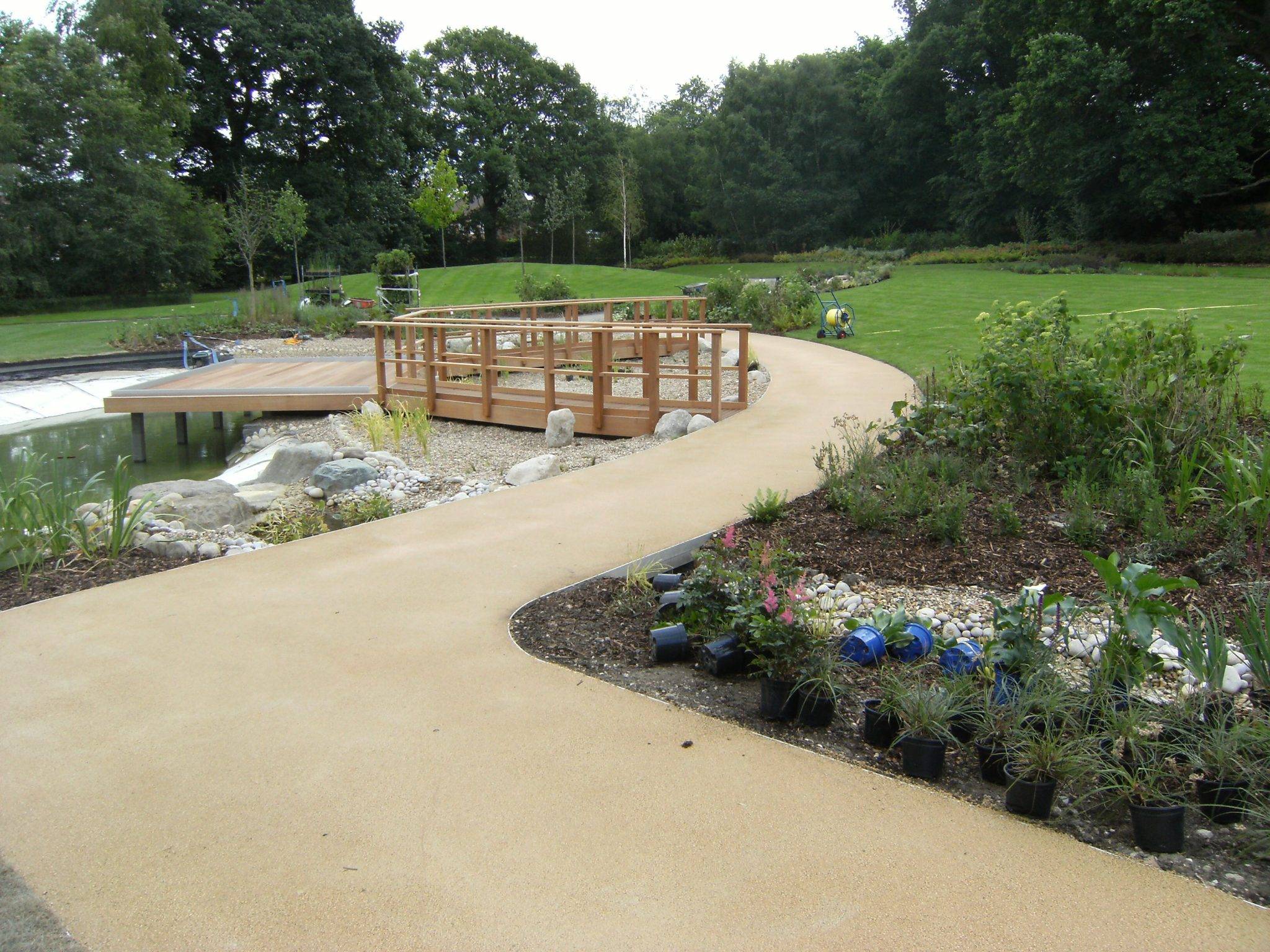 Coloured Paving in Chertsey