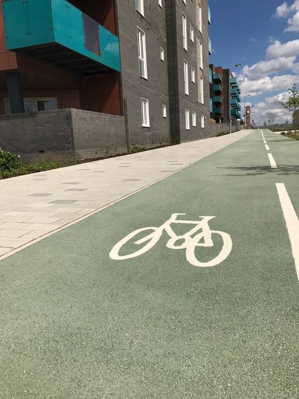 Resin Alternatives for Cycle Lanes