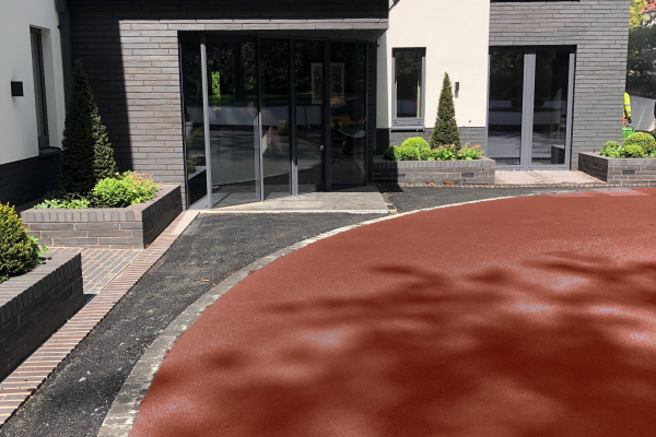 NatraTex Colour Red in Residential Setting