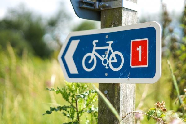 Cycle Path Sign